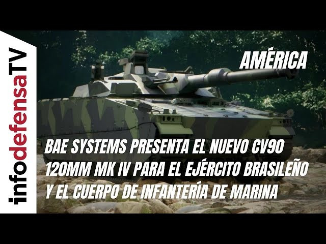 BAE Systems presenta el nuevo CV 90 120 mm de cuarta generación