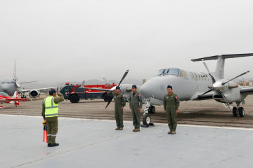 KingAir360CHW Incorporada2daUnidad RecuperadoBoeing737 500 ago2025 LasPalmas MinDefPeru
