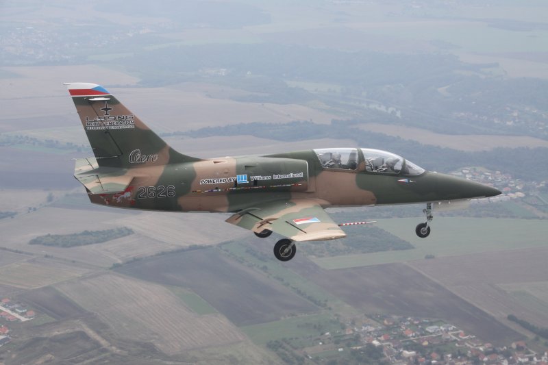 Avión de entrenamiento L-39NG. Foto: Aero Vodochody