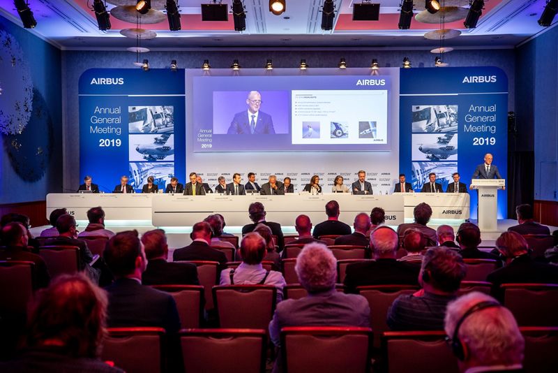 Junta General Anual de Airbus 2019. Foto: Airbus