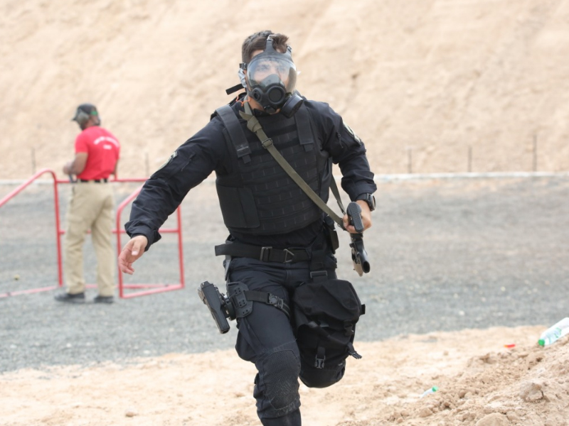 Unidad de lite de la PDI de Chile compite con equipos SWAT en Dubai