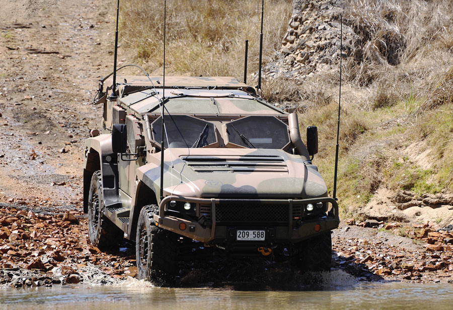 Vehículo Hawkei. Foto: Thales