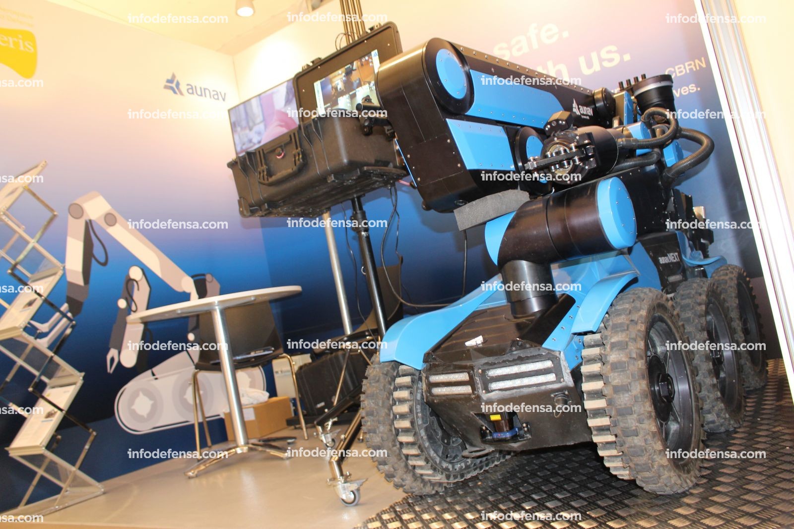 4º C-IED Technology Workshop robot de everis aunav next foto ngp