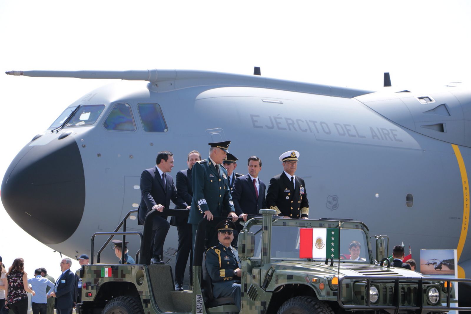 A400M del Ejército del Aire en México