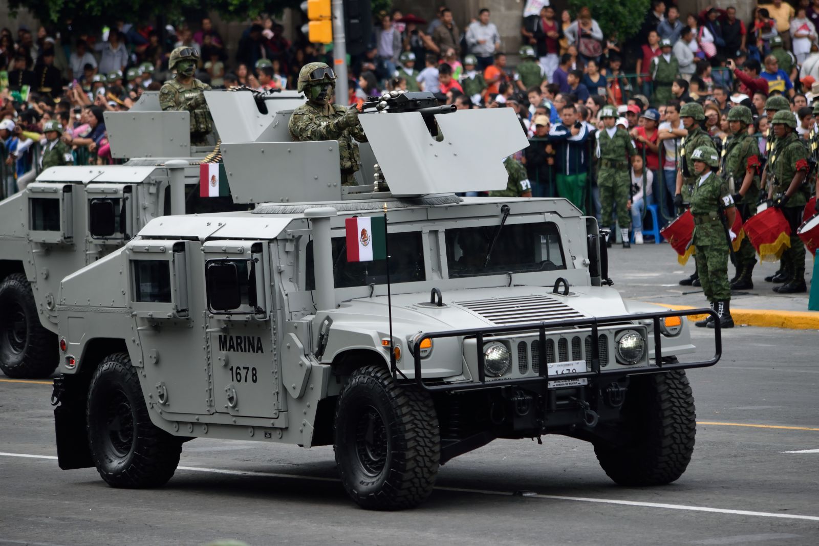 Humvee mexico. Foto: SEMAR y Leonardo Atilano