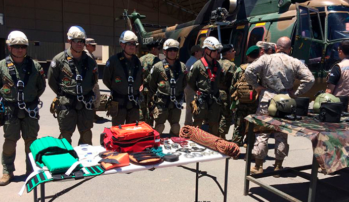 Brigada de Aviación del Ejército. Foto: Ministerio de Defensa