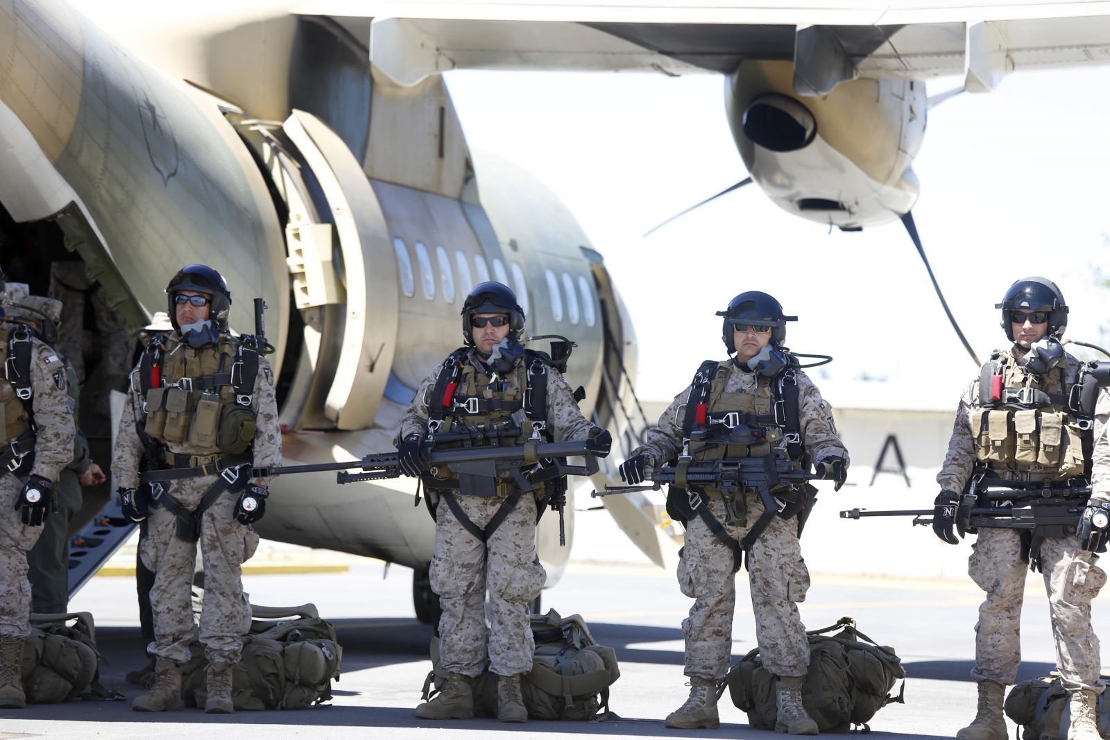 Brigada de Aviación del Ejército (BAVE). Foto: Ministerio de Defensa