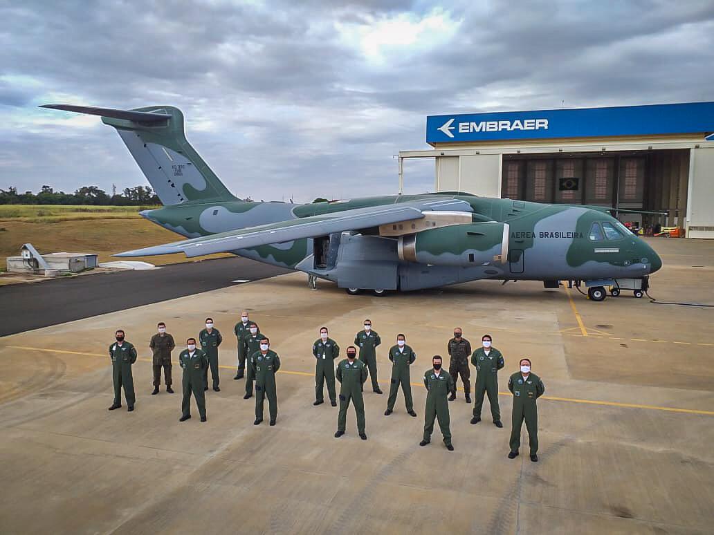 Embraer entrega terceiro KC-390 Millennium a Força Aérea Brasileira