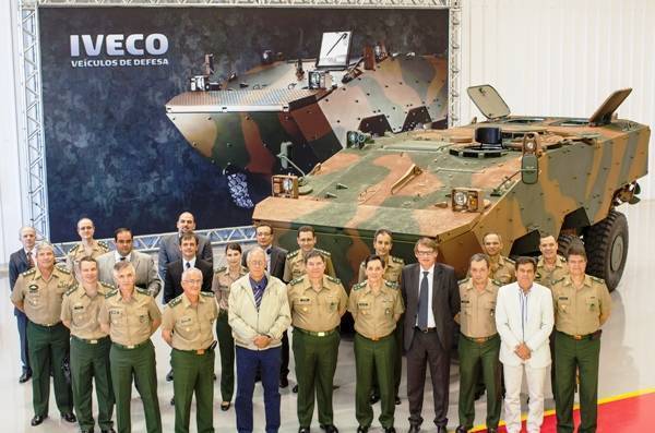 Iveco chega à marca de 500 unidades do blindado Guarani entregues