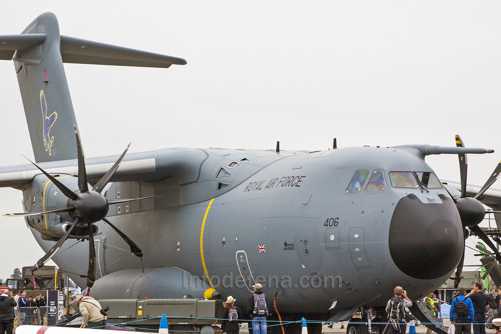 A400M RAF, Foto Mariano García