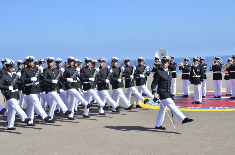 Conmemoración 199 años Cuerpo de Infantería de Marina. Foto: Armada de Chile