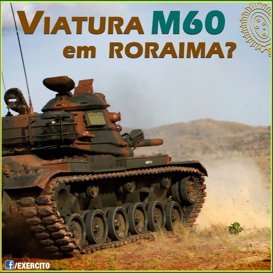 LO Exército Brasileiro envia 20 blindados para Roraima, em meio as