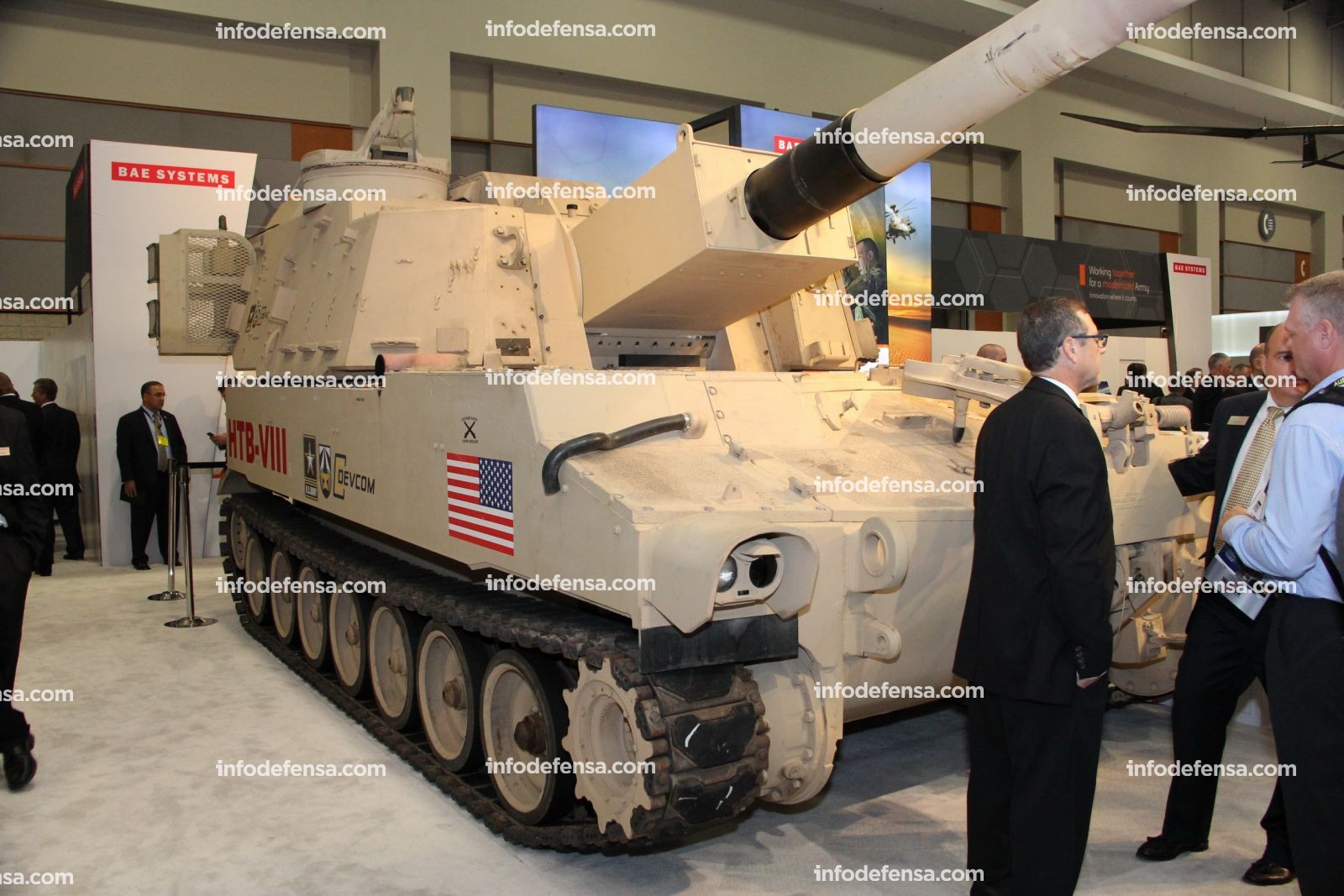 Obus 155 Extended Range AUSA 2019 BAE Systems Foto Gabriel Porfilio