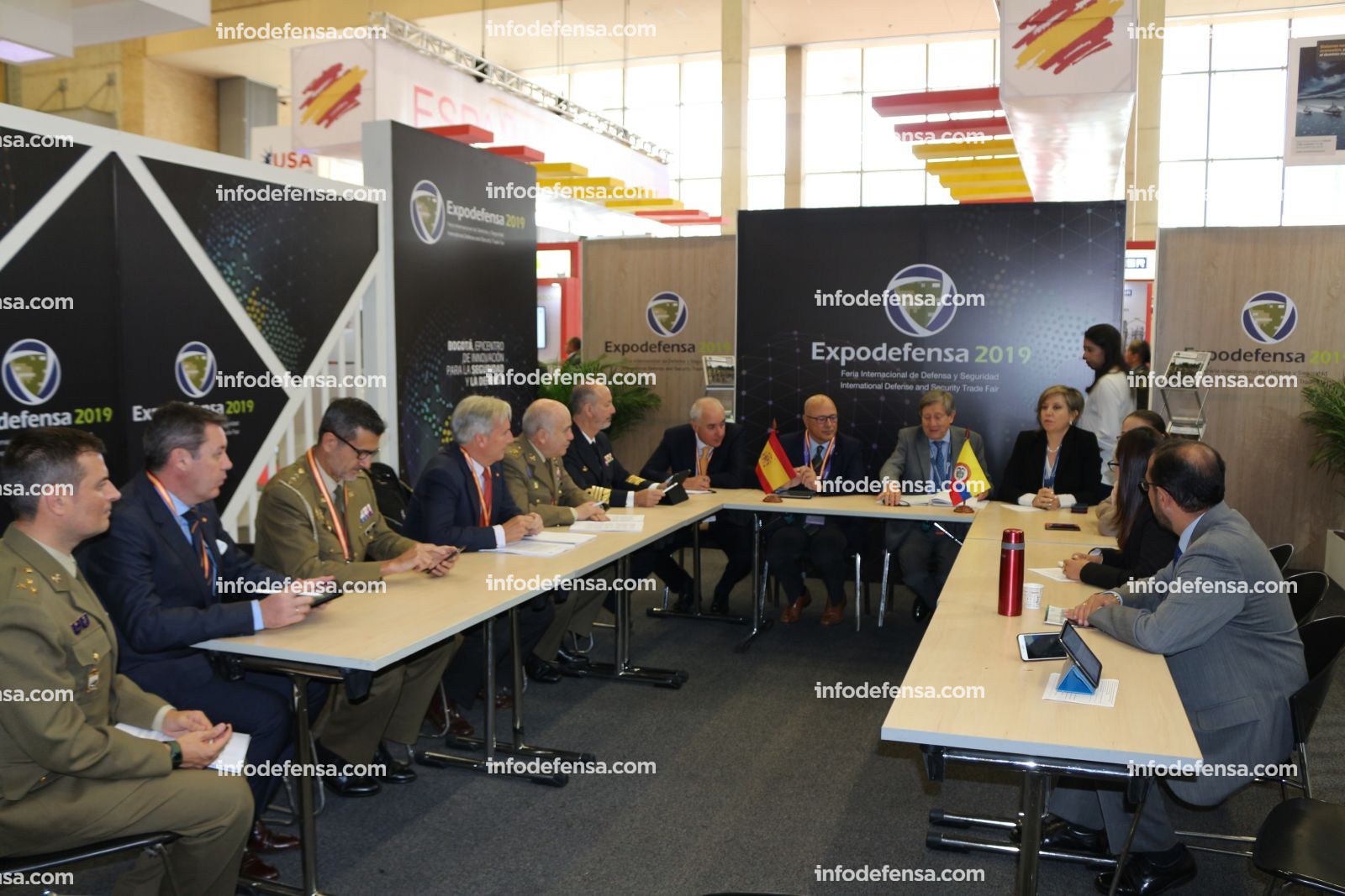 bilateral españa colombia expodefensa 2019 foto ngp