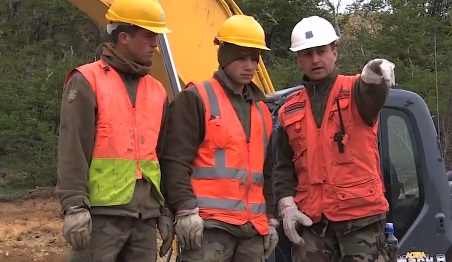 chile zapadores foto arma ingenieros