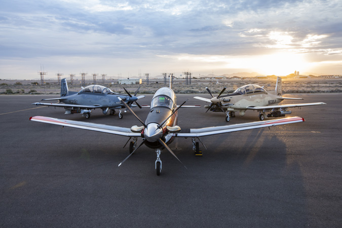 Texan II. Foto: Beechcraft